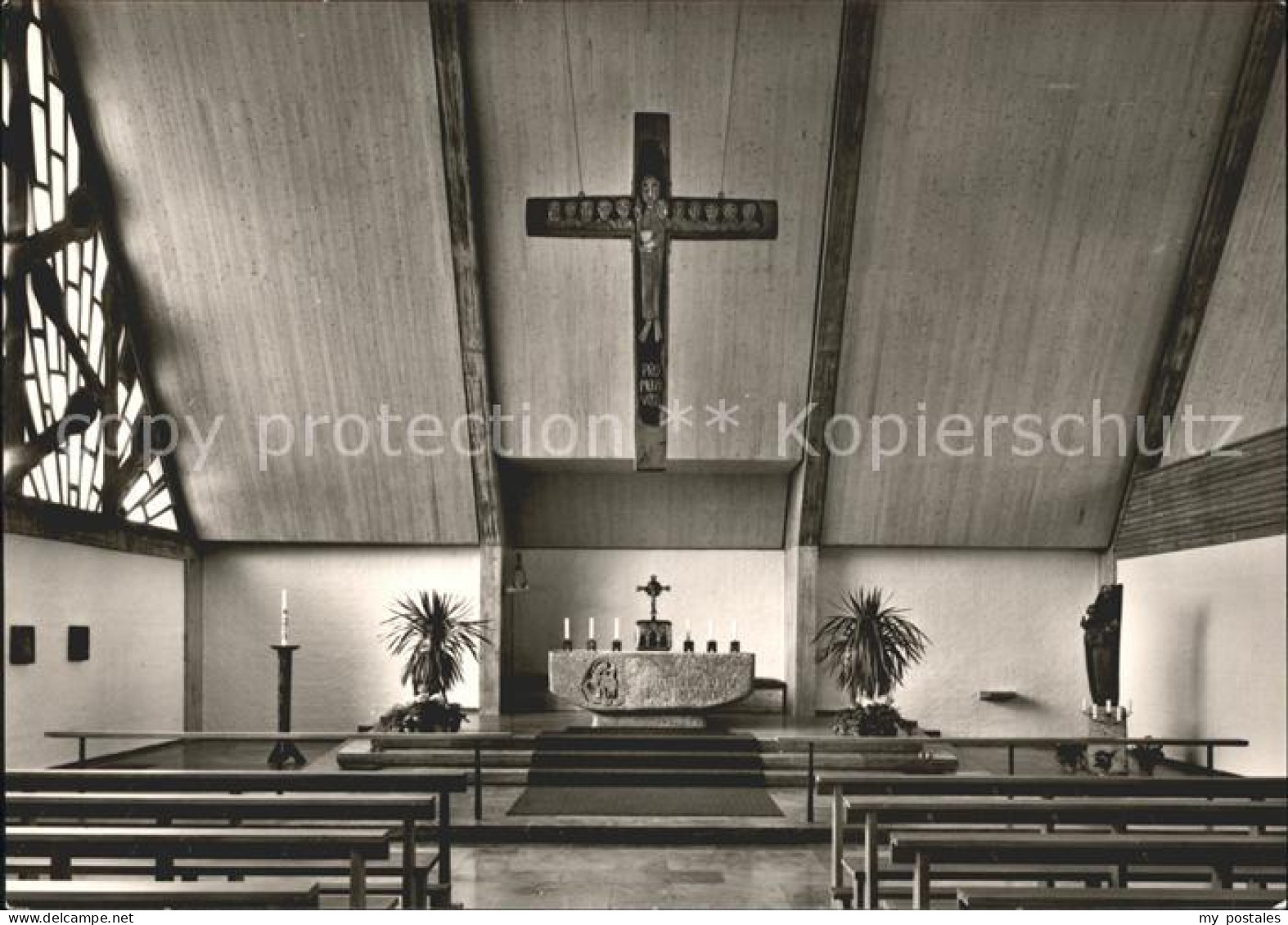 Fessenheim Wechingen Christkoenigskirche Inneres