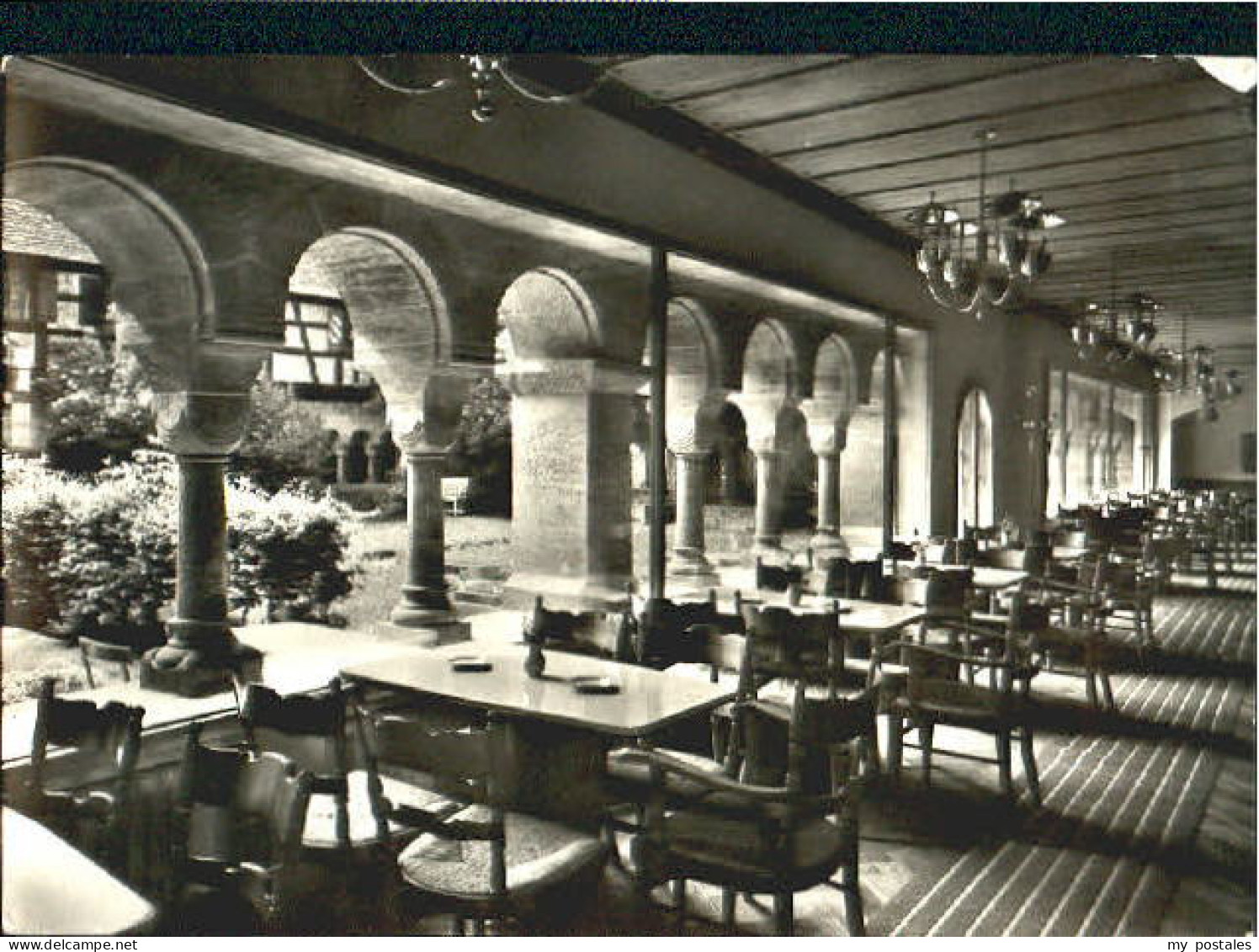 Feuchtwangen Cafe Kreuzgang x 1969