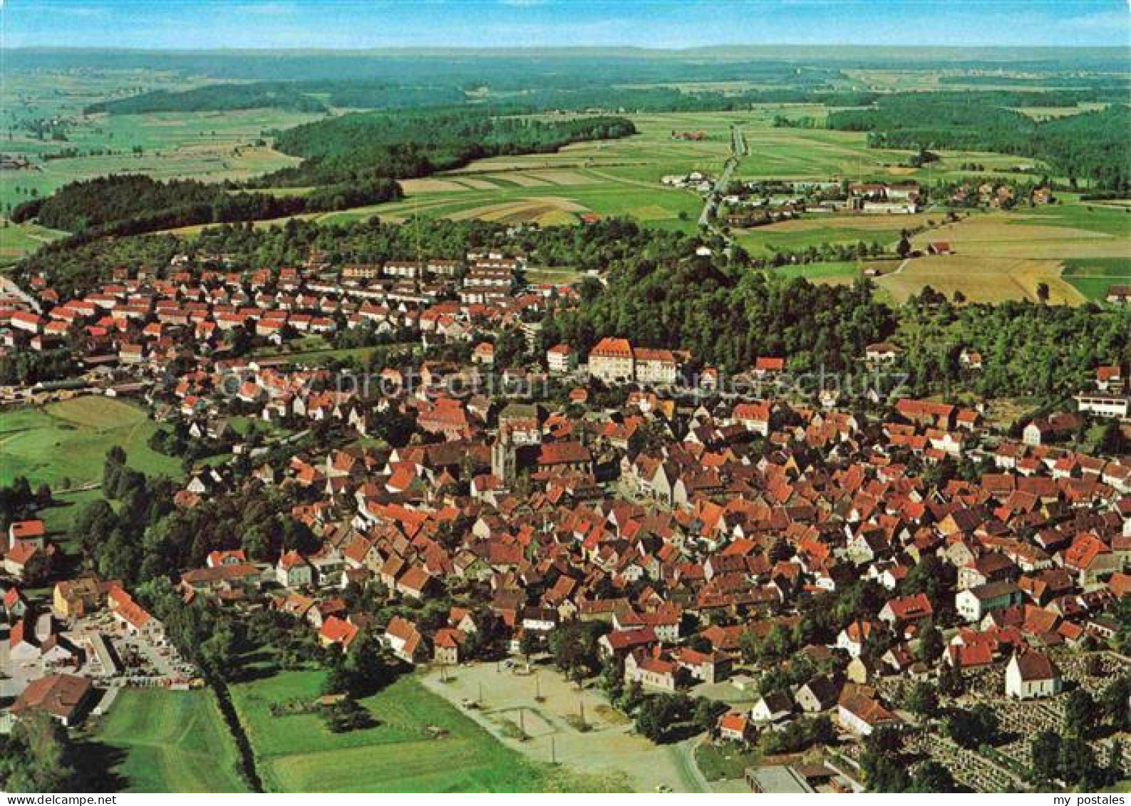 Feuchtwangen Fliegeraufnahme