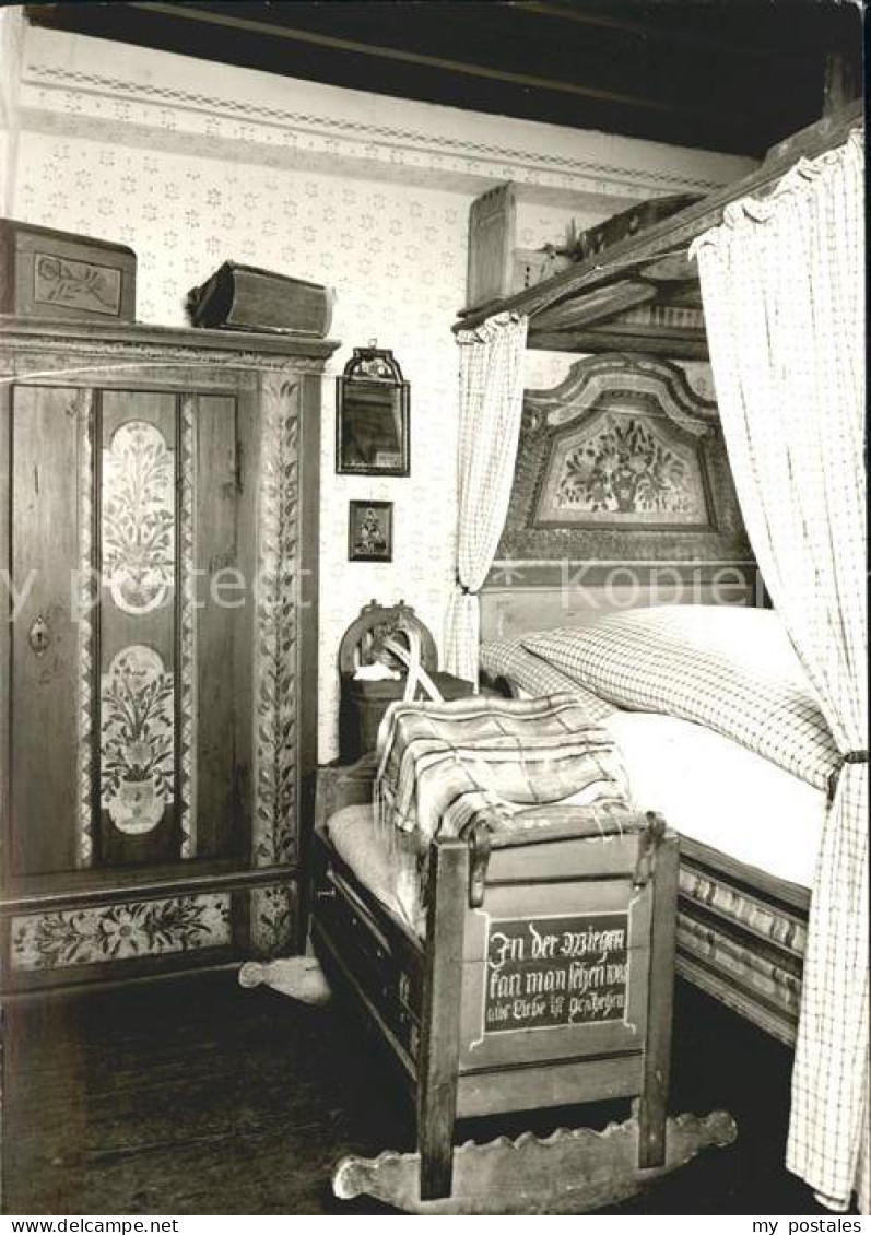 Feuchtwangen Heimatmuseum Schlafzimmer