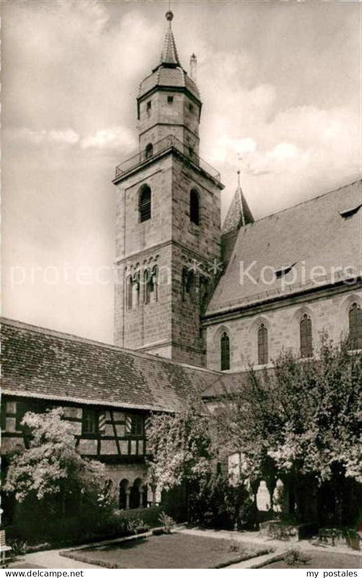 Feuchtwangen Stiftskirche mit Kreuzgang