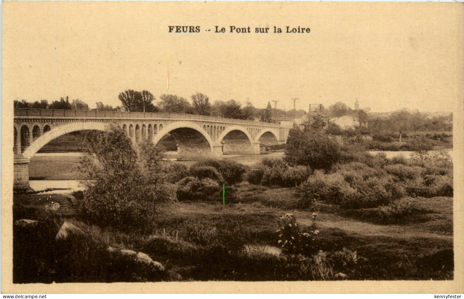Feurs, le Pont sur la Loire