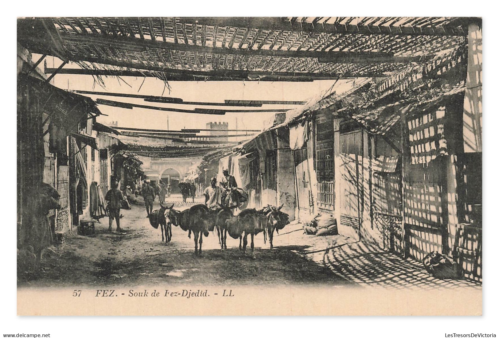 Fez (Fès) – Souk de Fez-Djedid – CPA – Maroc