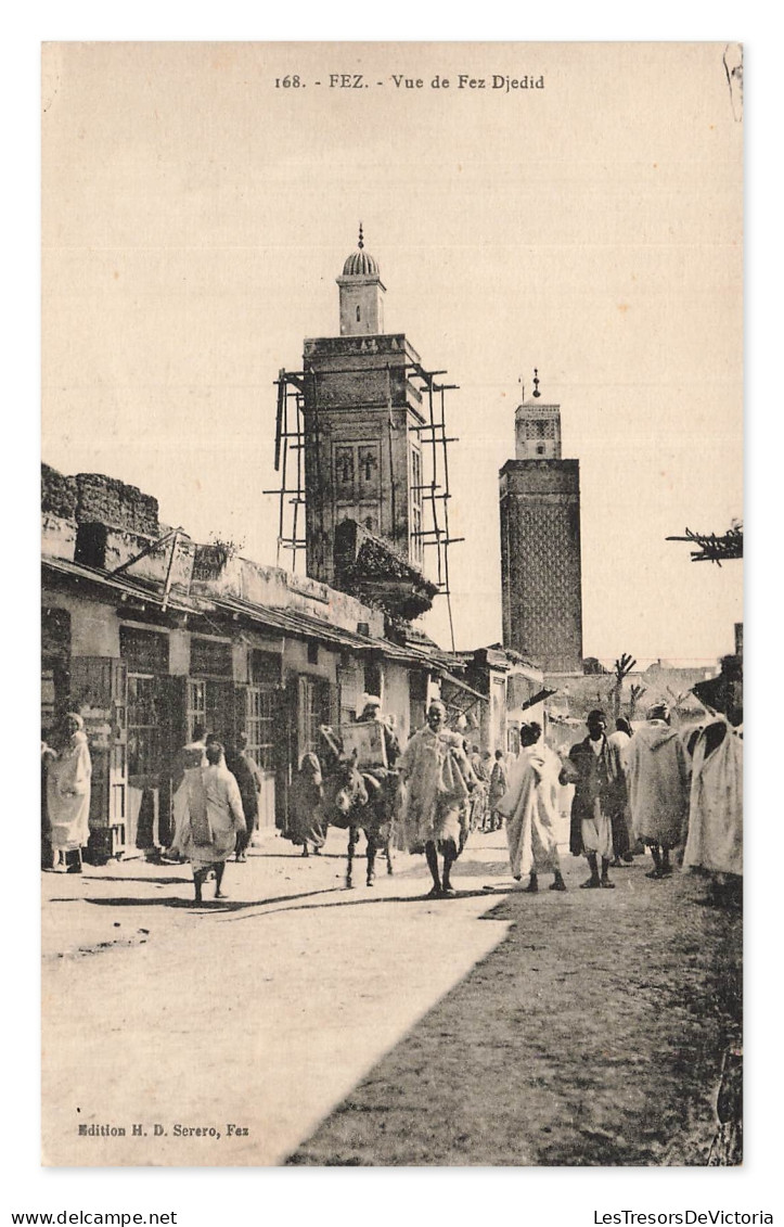 FEZ – Vue de Fez Djedid – CPA Maroc