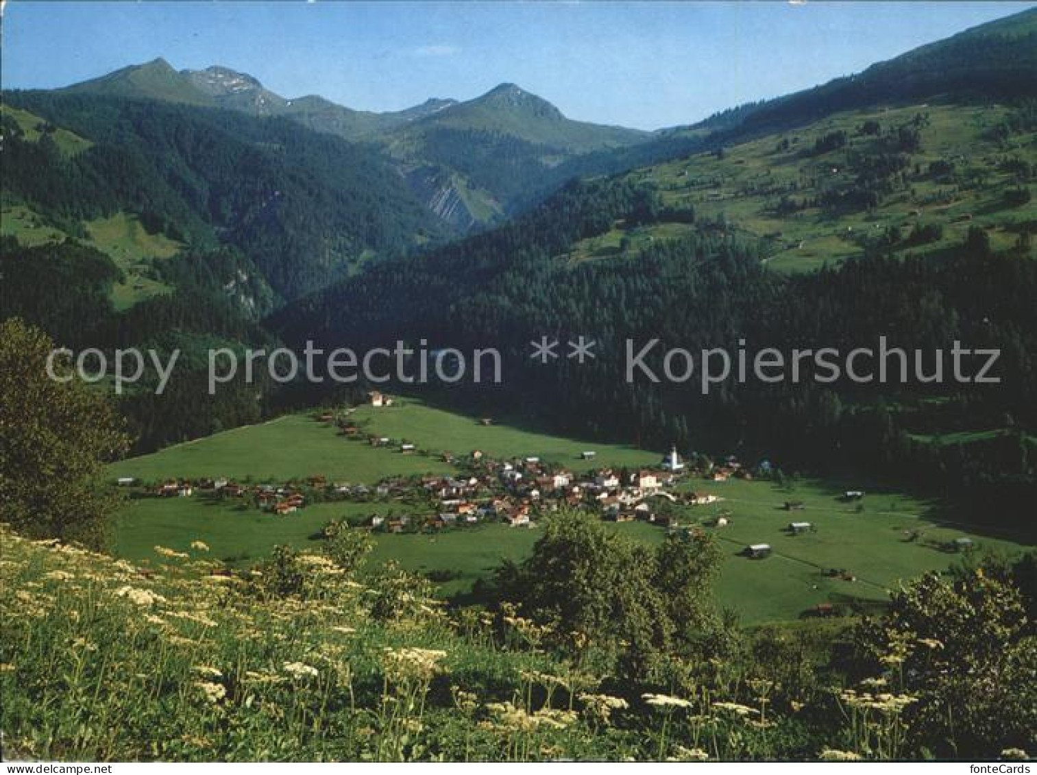 Fideris gegen die Heuberge