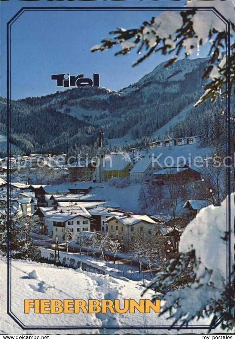 Fieberbrunn Tirol Wintersportort
