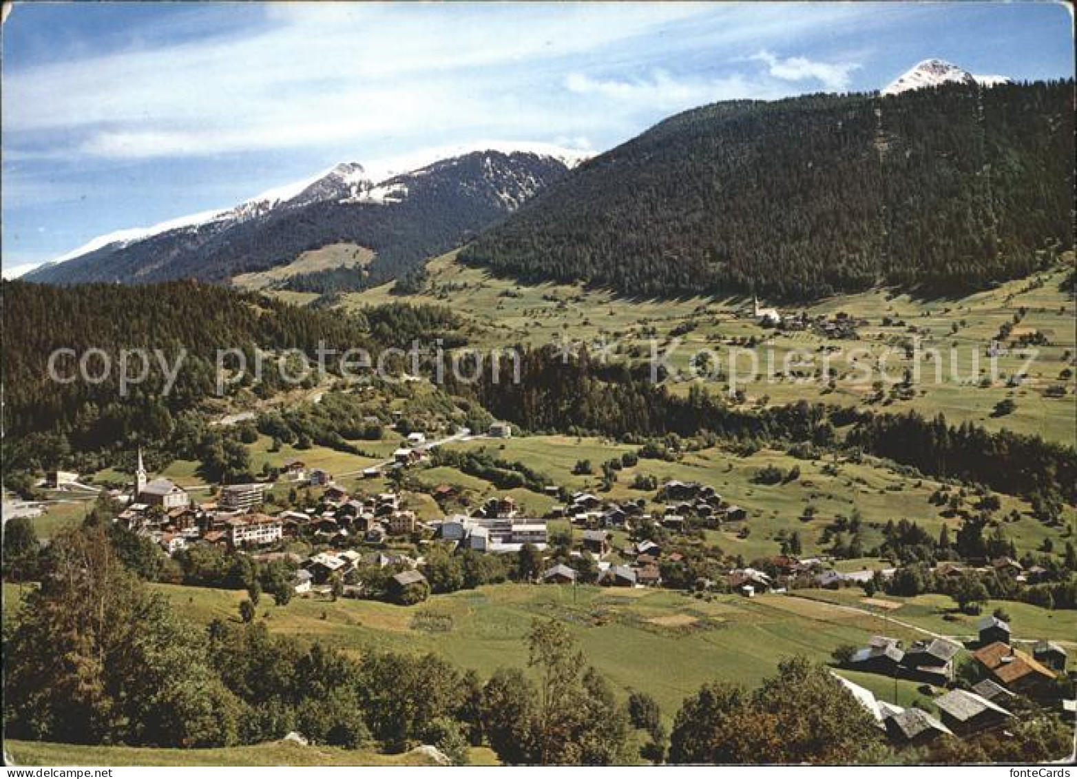 Fiesch und Ernen Panorama