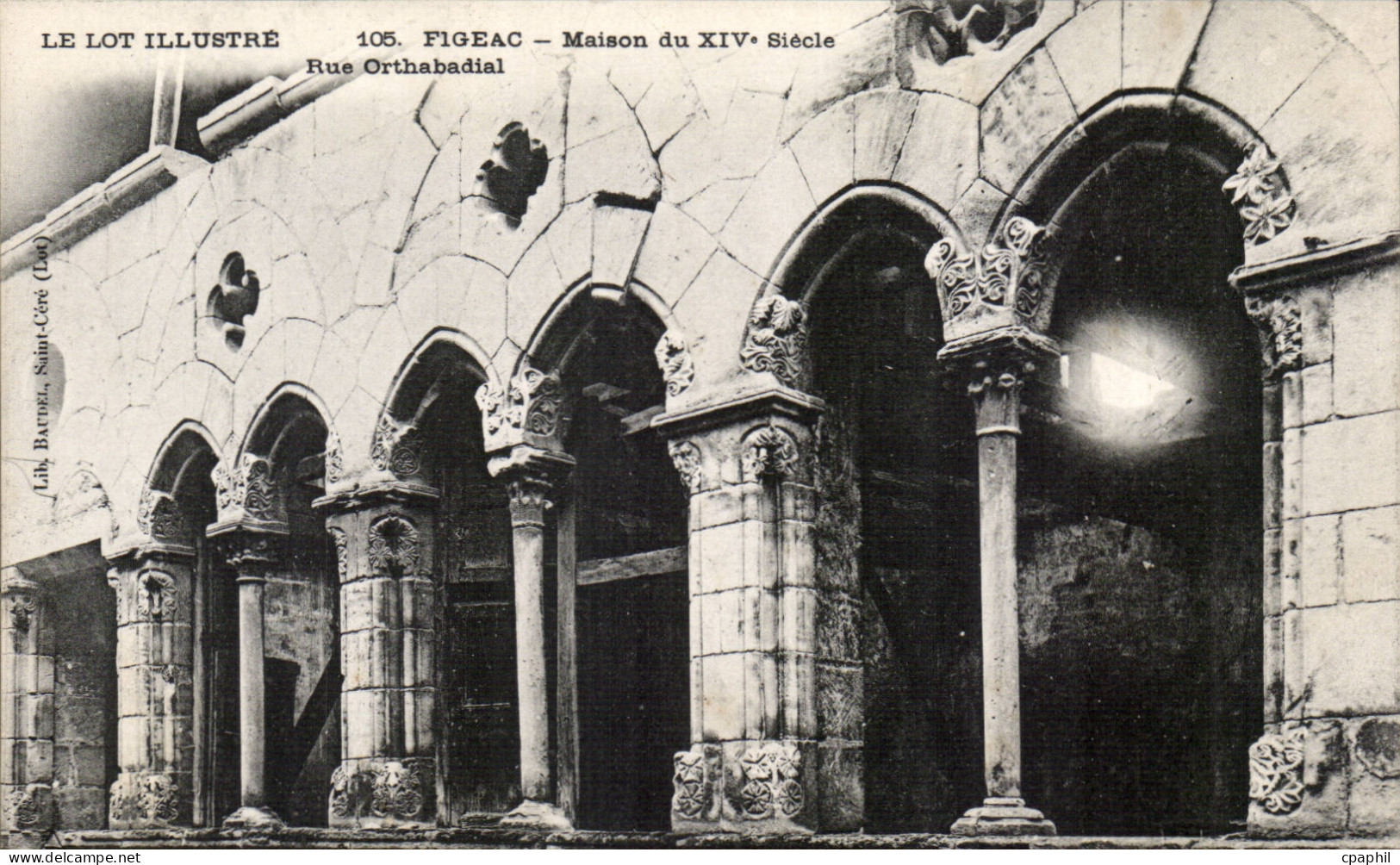 Figeac - Maison du XIV siecle - CPA