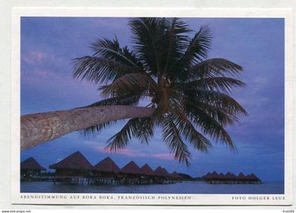 AK 211478 FRENCH POLYNESIA - Abendstimmung auf Bora Bora