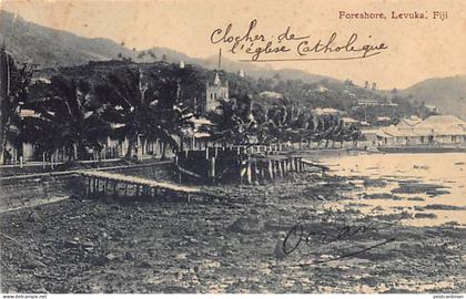 Fiji - LEVUKA - Foreshore - Publ. Donald Taylor Collotype Co.