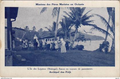 PC OCEANIA, ARCHIPEL DES FIDJI, Vintage Postcard (b44297)