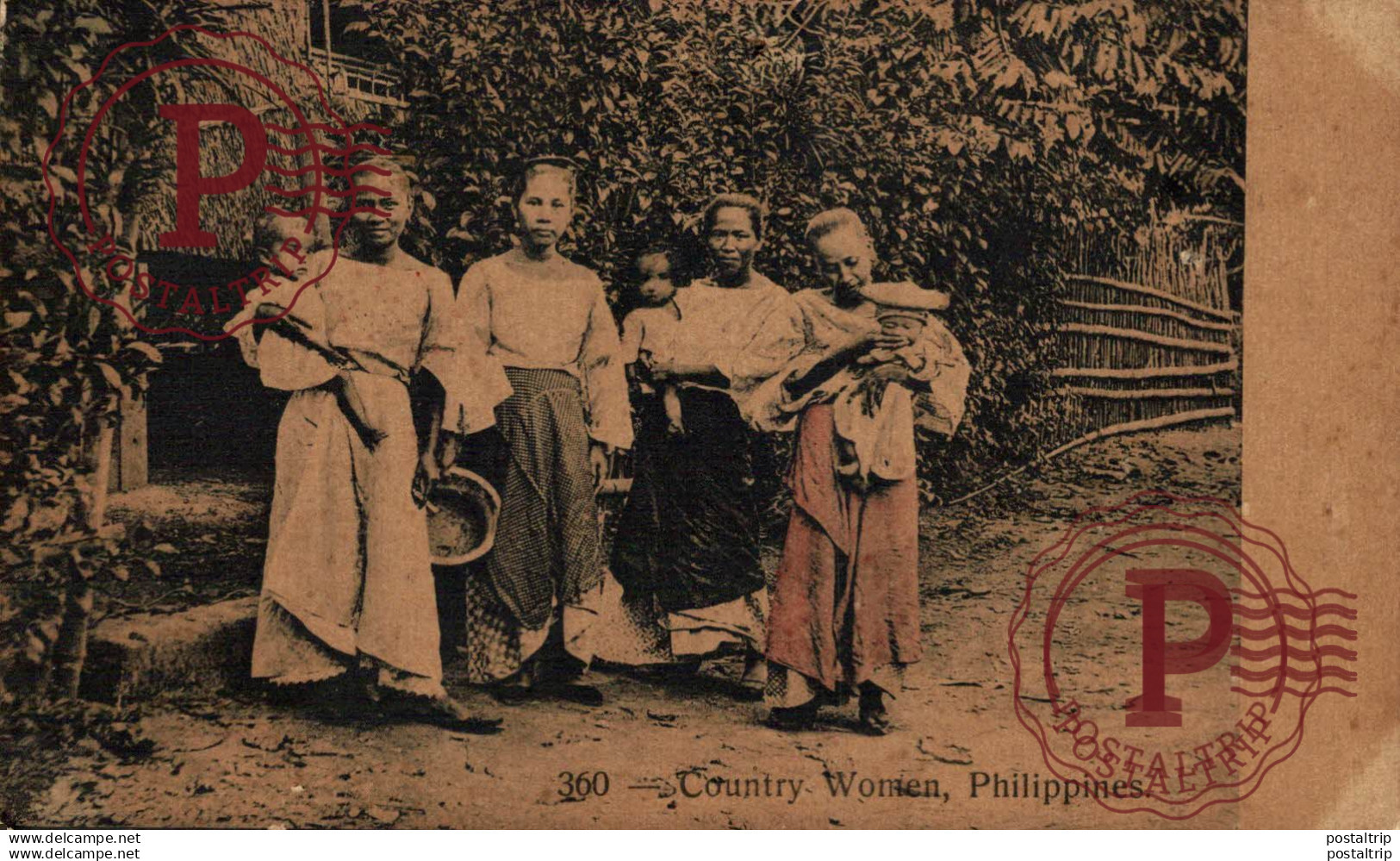 FILIPINAS. PHILIPPINES. COUNTRY WOMEN.