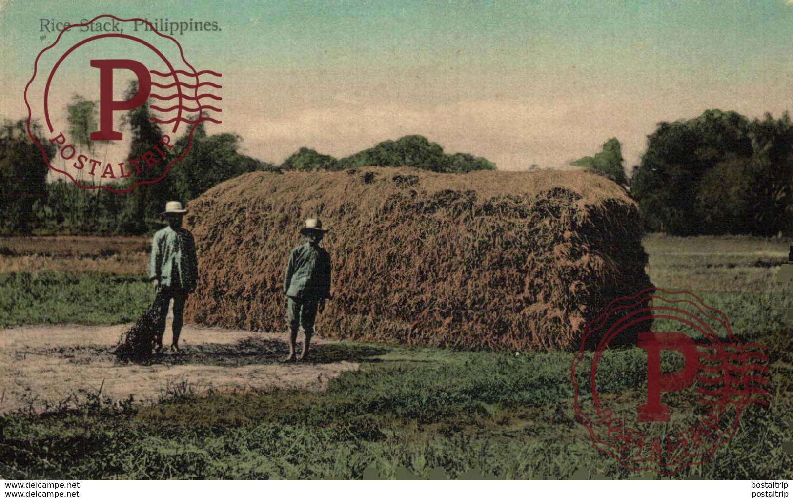 FILIPINAS. PHILIPPINES. RICE STACK