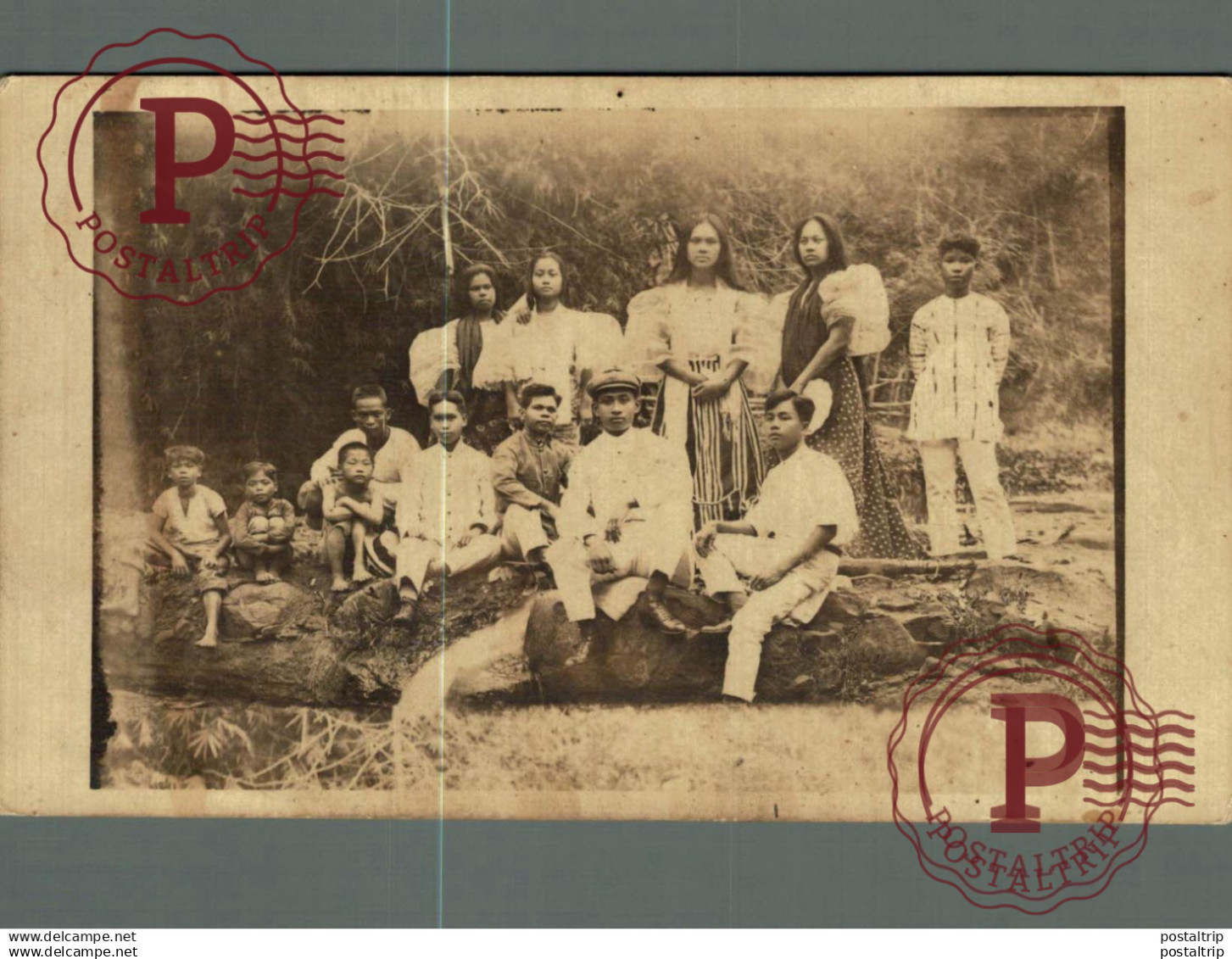 FILIPINAS. PHILIPPINES.  RPPC. FOTOGRAFICA.