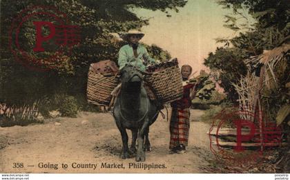 FILIPINAS. PHILIPPINES. Going to country market
