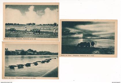 PHILIPPIJNEN   MISSIEN VAN SCHEUT.  5 KAARTEN