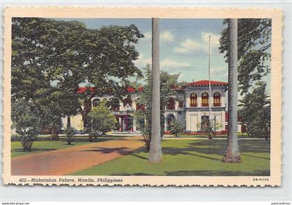 Philippines - MANILA - Malacañan Palace - Ed. Philippines Educational Co.