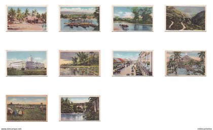 PHILIPPINES - Nipa, Benguet, University St. Thomas Manila, Rizal 10 Ed.Postcards