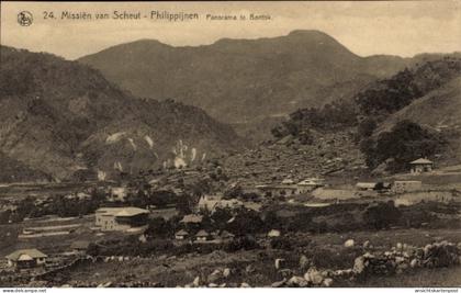 CPA Philippinen, Mission van Scheut, Panorama von Bontok