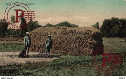FILIPINAS. PHILIPPINES. RICE STACK