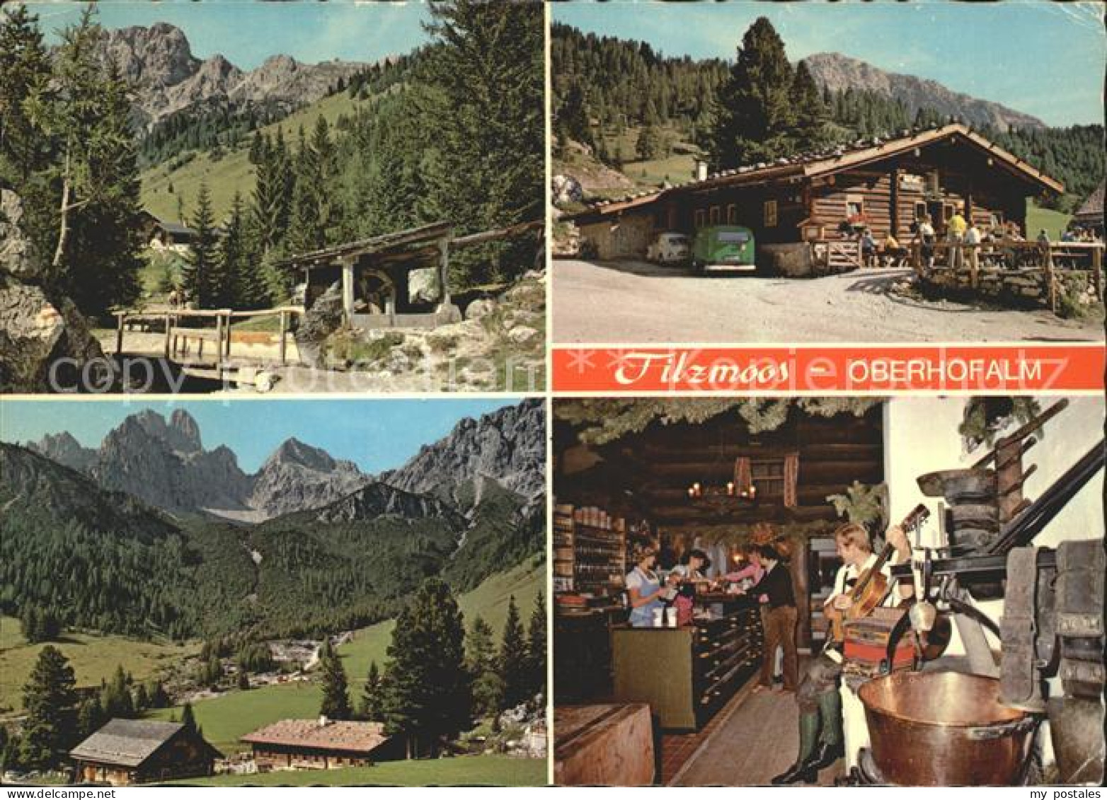 Filzmoos Oberhofalm Teilansichten