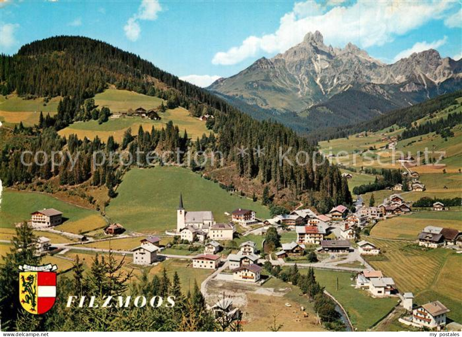 Filzmoos Panorama Bischofsmuetze