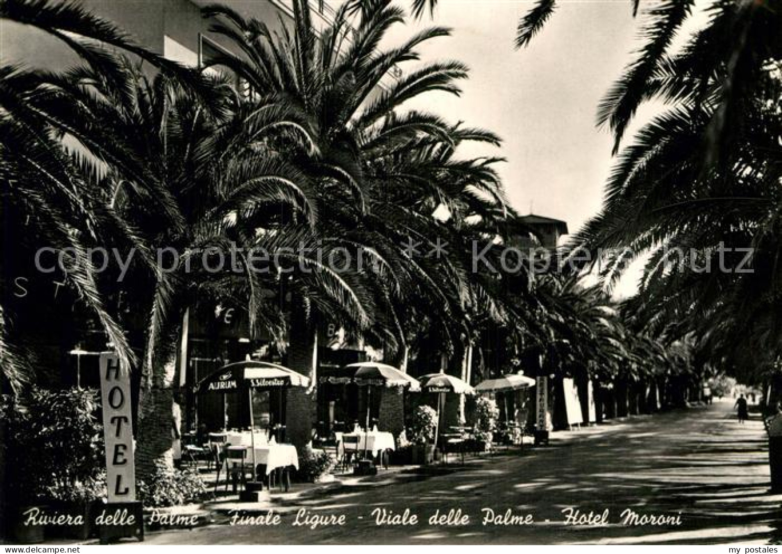 Finale Ligure Viale delle Palme Hotel Maroni Riviera delle Palme