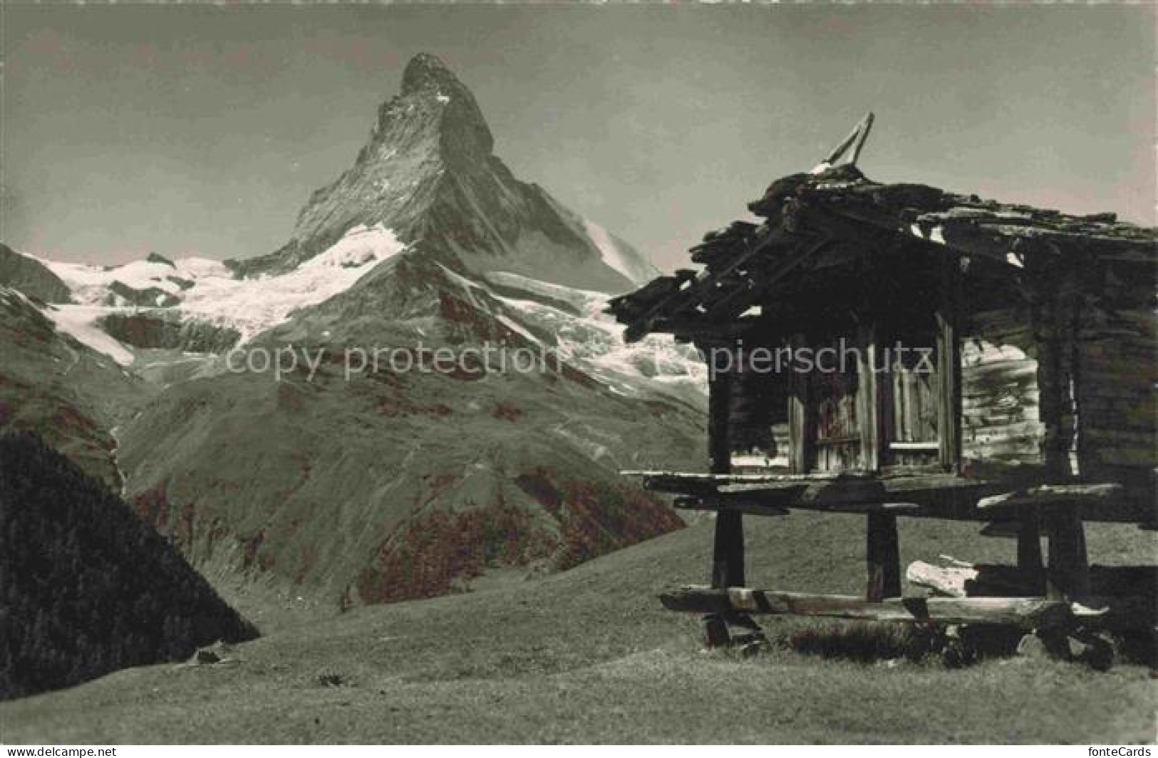 Findelen Findeln Zermatt Valais VS Matterhorn
