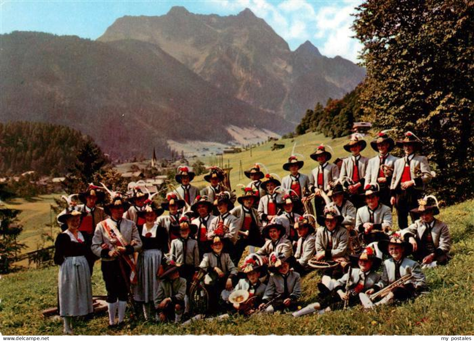 Finkenberg  Zillertal Tirol AT Musikkapelle Finkenberg Zillertal