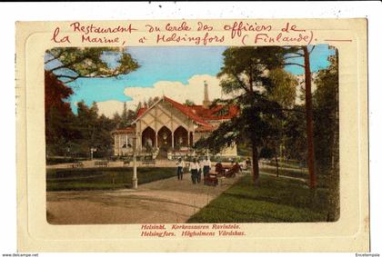CPA-Carte Postale-Finlande-Helsinki- Korkeasaaren Ravintola--1911 VM10116