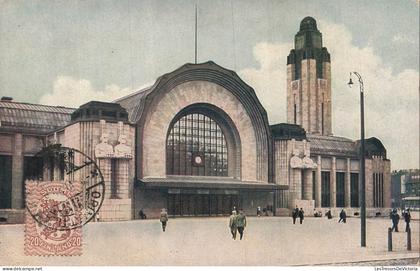 FINLANDE - Helsinki - Rautatieasema - Gare ferroviaire - Animé - CPA
