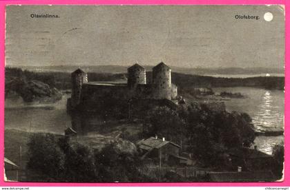 Finlande - Olavinlinna - Olofsborg - Lune - 1907 - Edit. E.G.S.U.