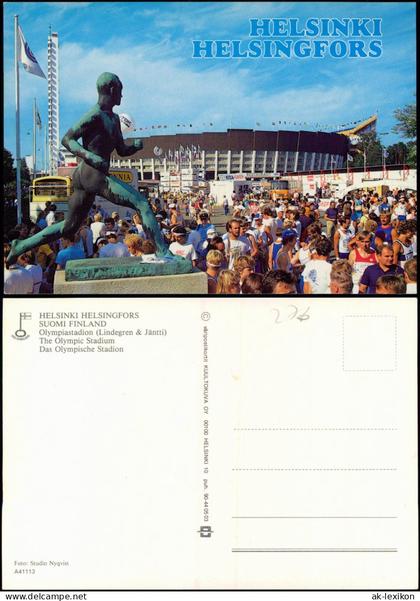 Helsinki Helsingfors Olympiastadion Lindegren & Jäntti  Olympic Stadium   1990