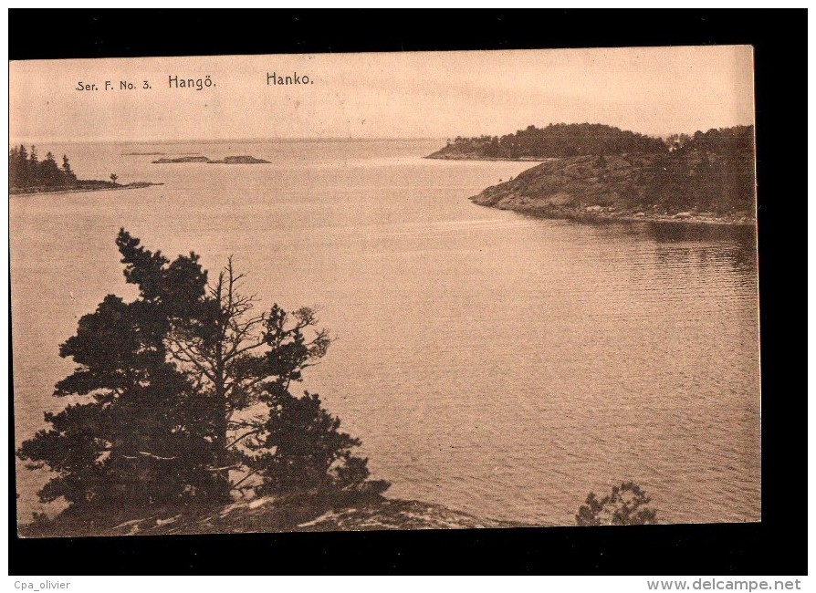 FINLANDE Hangö Hanko, Vue Générale, ed ?, 1919