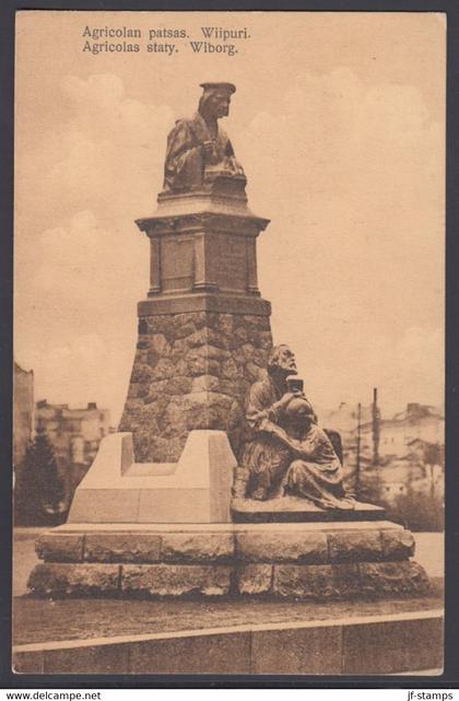 1930. FINLAND. Agricolas staty. Wiborg.  - JF368427