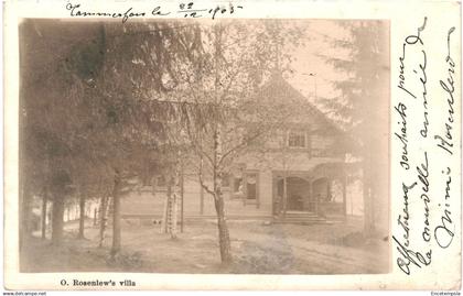 CPA Carte Postale Finlande  Tampere(pas certain)  O. Rosenlew's Villa 1905  VM92559ok