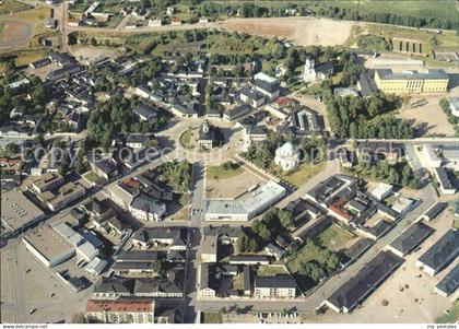 Finnland Suomi Fliegeraufnahme einer Stadt