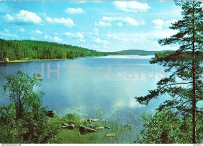 Landscapes of Finland - lake - forest - 2327 - Finland - unused