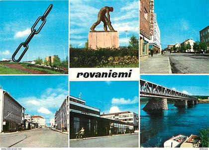 Finlande - Rovaniemi - Multivues - CPM - Carte Neuve - Voir Scans Recto-Verso