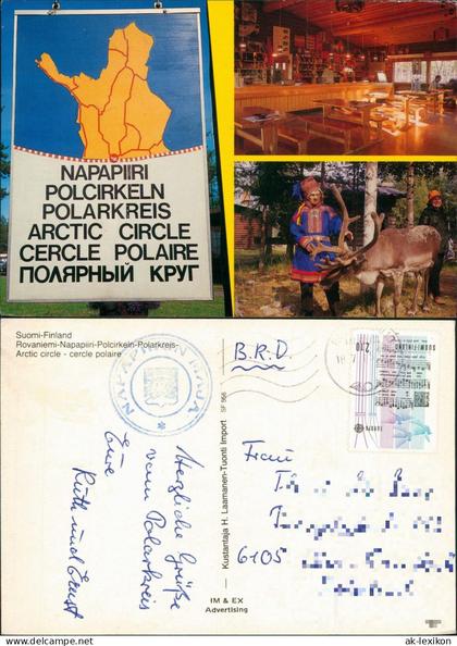 .Finnland Suomi Finnland Suomi Polcirkeln Polarkreis-Arctic circle 3 Bild 1977