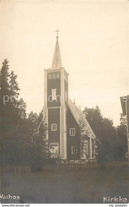 Finnland Suomi Muhos Kirche