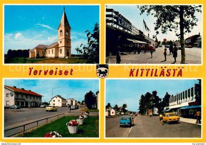 Kittilae Finnland Kirche Teilansichten