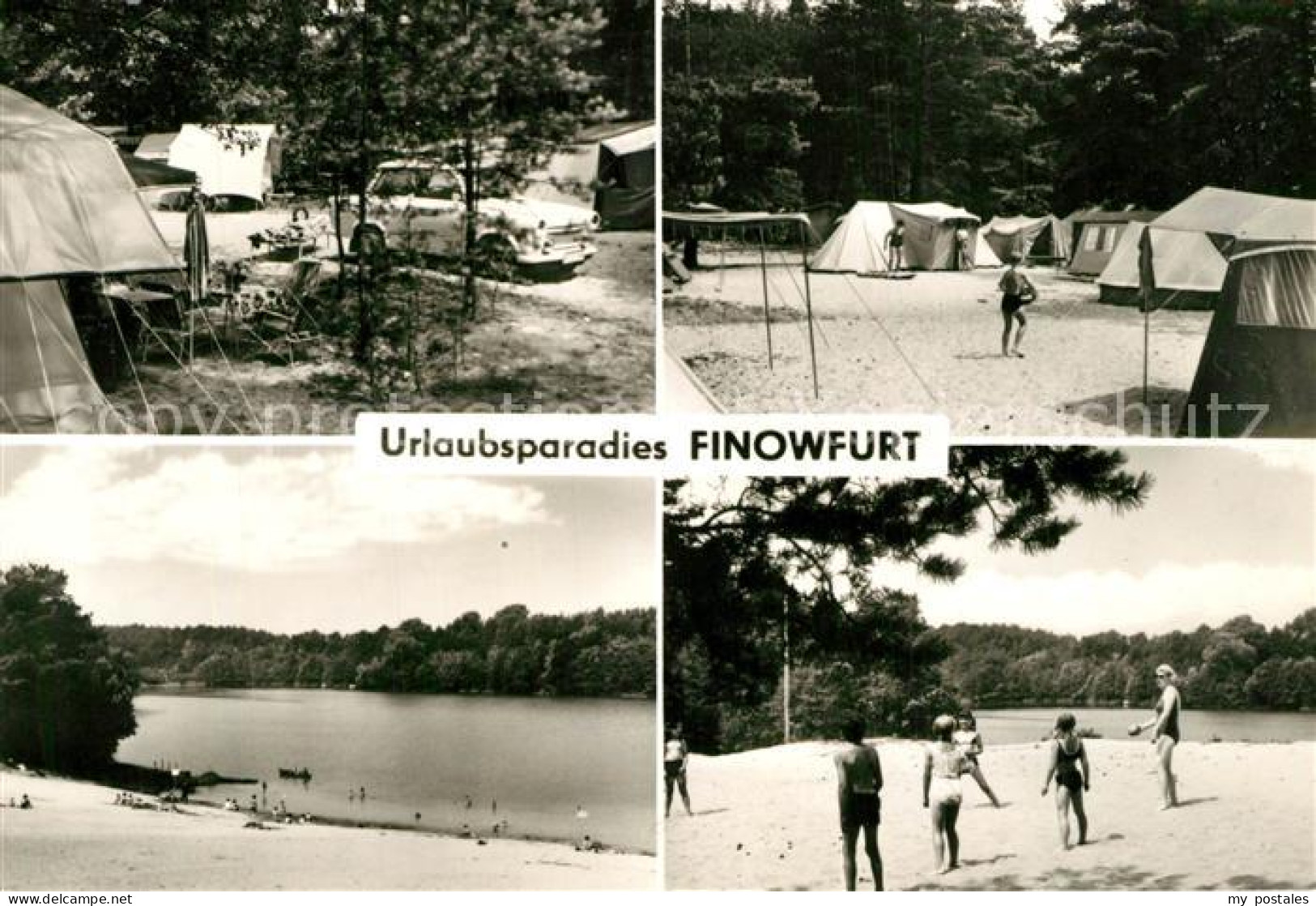 Finowfurt Campingplatz Strandpartien