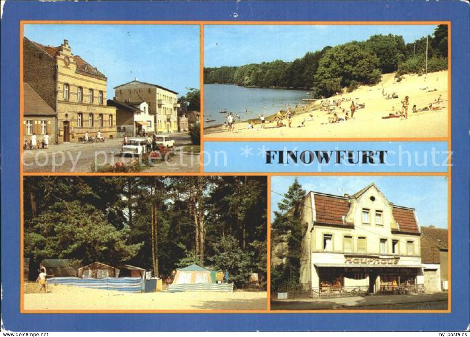Finowfurt Postamt Badestelle uedersee Campingplatz Kaufhaus