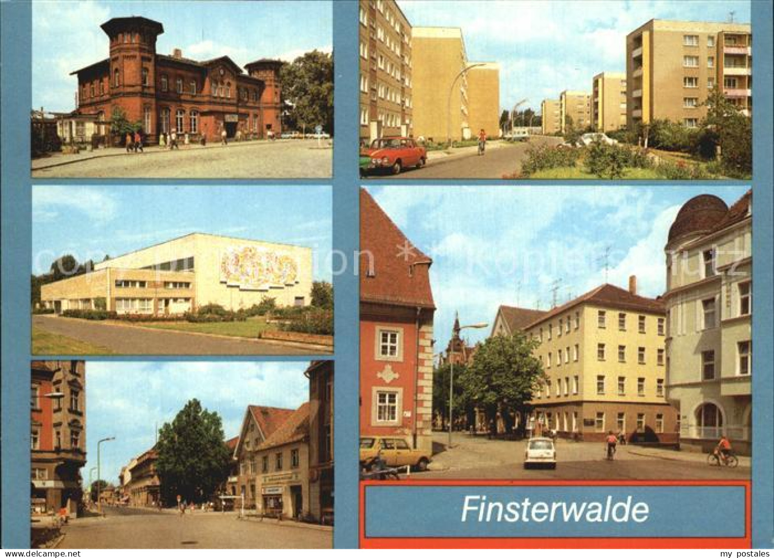 Finsterwalde Brandenburg Bahnhof Sporthalle Jahn-Strasse