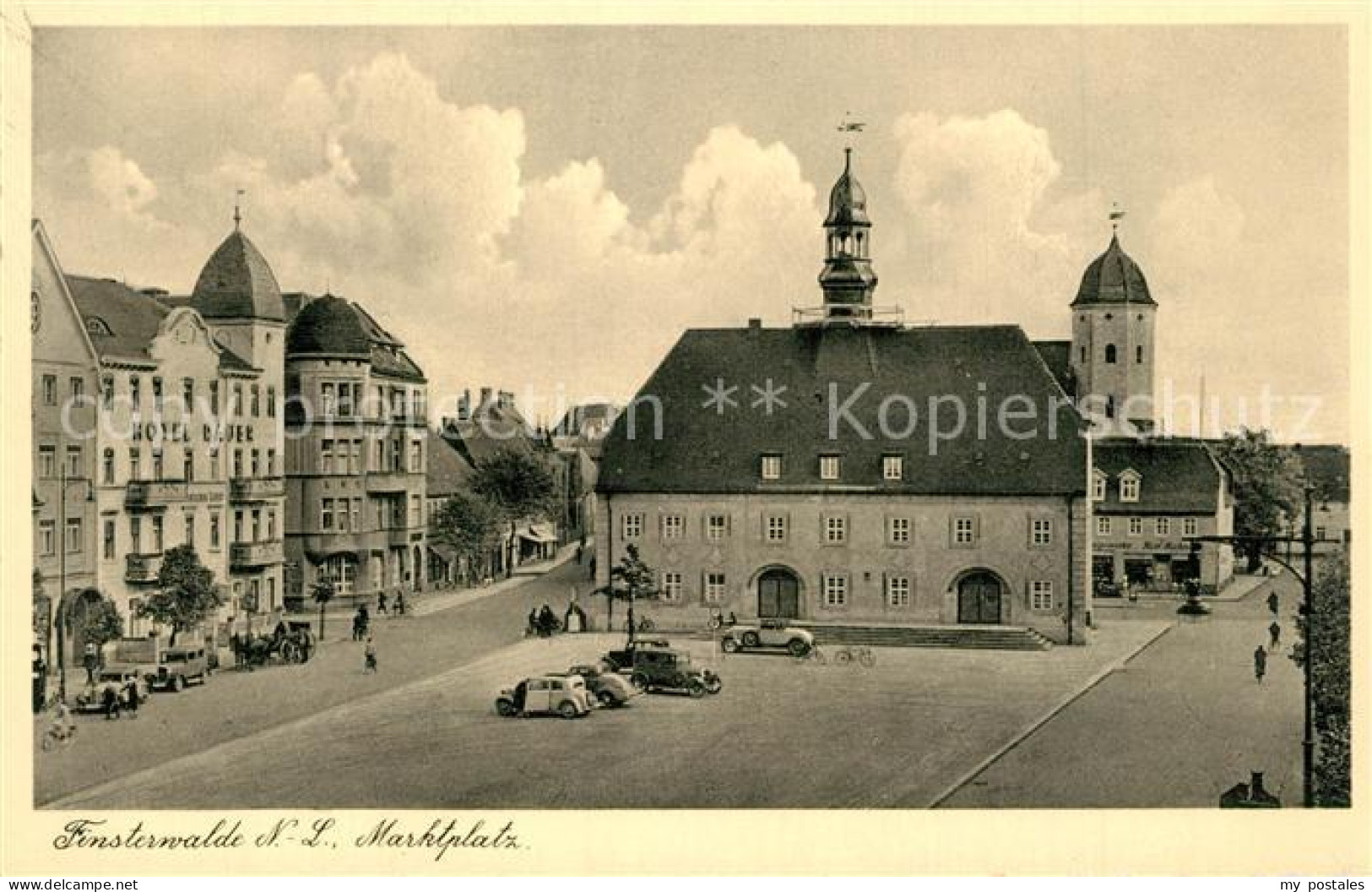 Finsterwalde Marktplatz