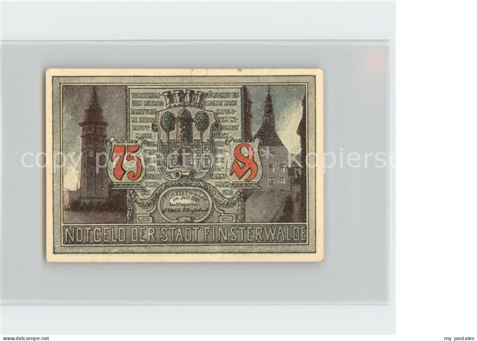 Finsterwalde Notgeld