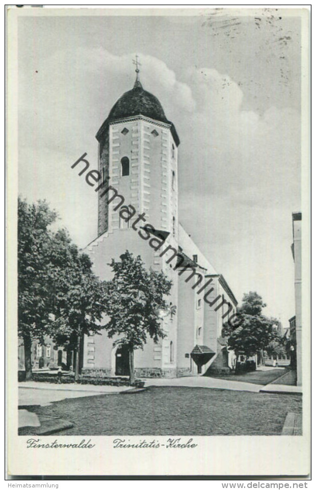 Finsterwalde - Trinitatis-Kirche - Bahnpost