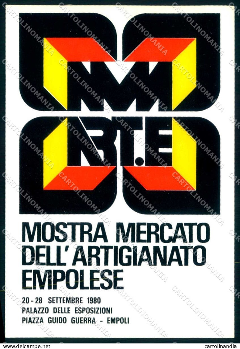 Firenze Empoli Mostra Mercato Artigianato FG cartolina JK0129