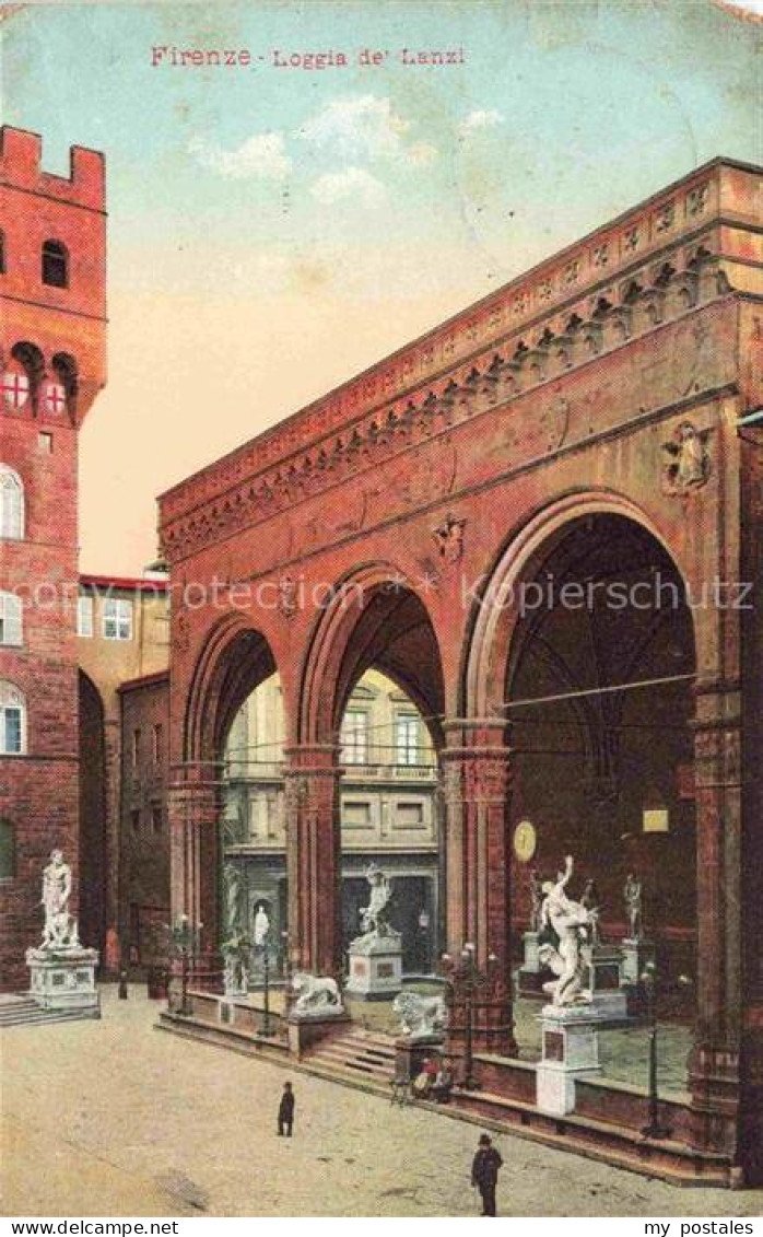 FIRENZE Florence Florenz Toscana IT Loggia de Lanzi